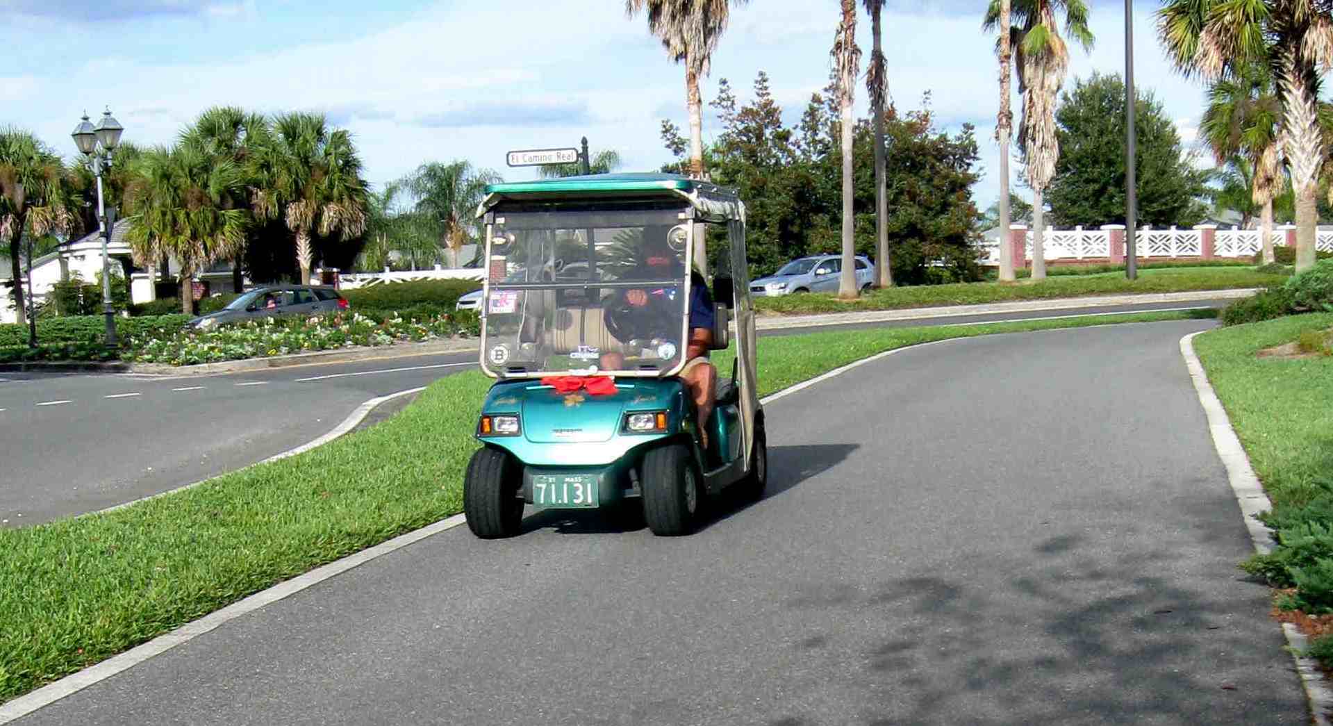 Lambrecht’s absence prolongs AAC deadlock on golf cart path striping