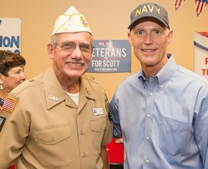 Jack Johnson wth Gov. Rick Scott