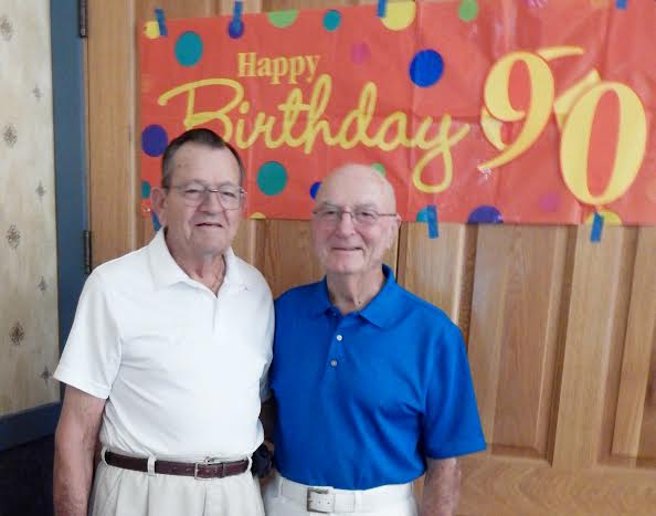 Two 90-year-olds celebrate their birthday at Chula Vista Rec Center