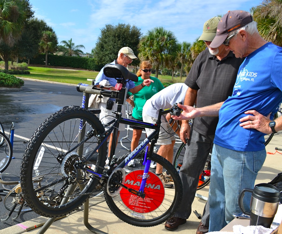 Cyclists in The Villages give back to their community