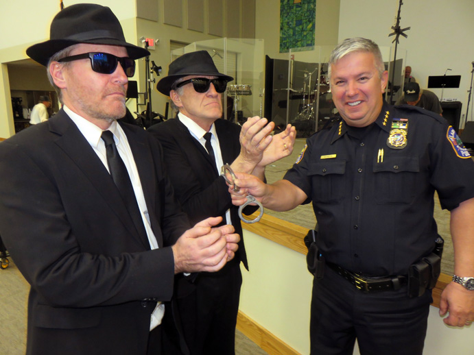 Even police chief can’t stop Blues Brothers ‘on a mission from God’