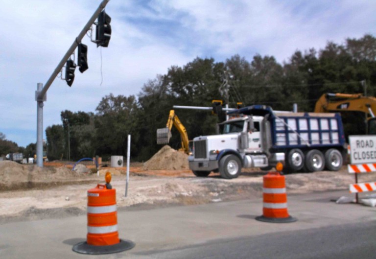 Work begins in earnest at Micro Racetrack Road and CR466A