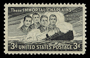 The Four Chaplains commemorative stamp