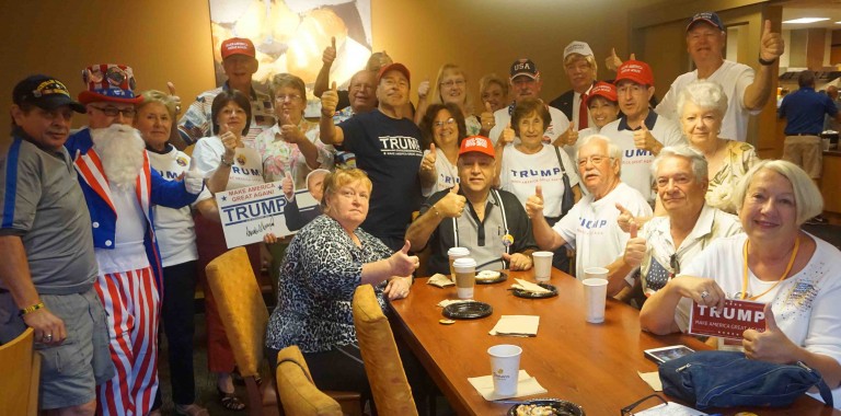 Trump supporters savor The Donald’s big win in Florida