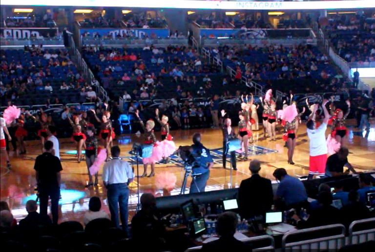Music in Motion dazzles crowd during Orlando Magic halftime show