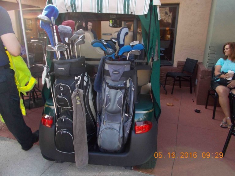 Golf cart crashes into dining area at Spanish Springs restaurant