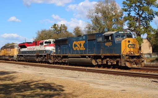 CSX train strikes Lady Lake man’s pickup truck stuck on railroad tracks