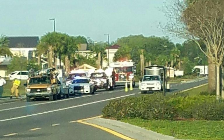 Emergency responders called to crash at Pinellas Plaza
