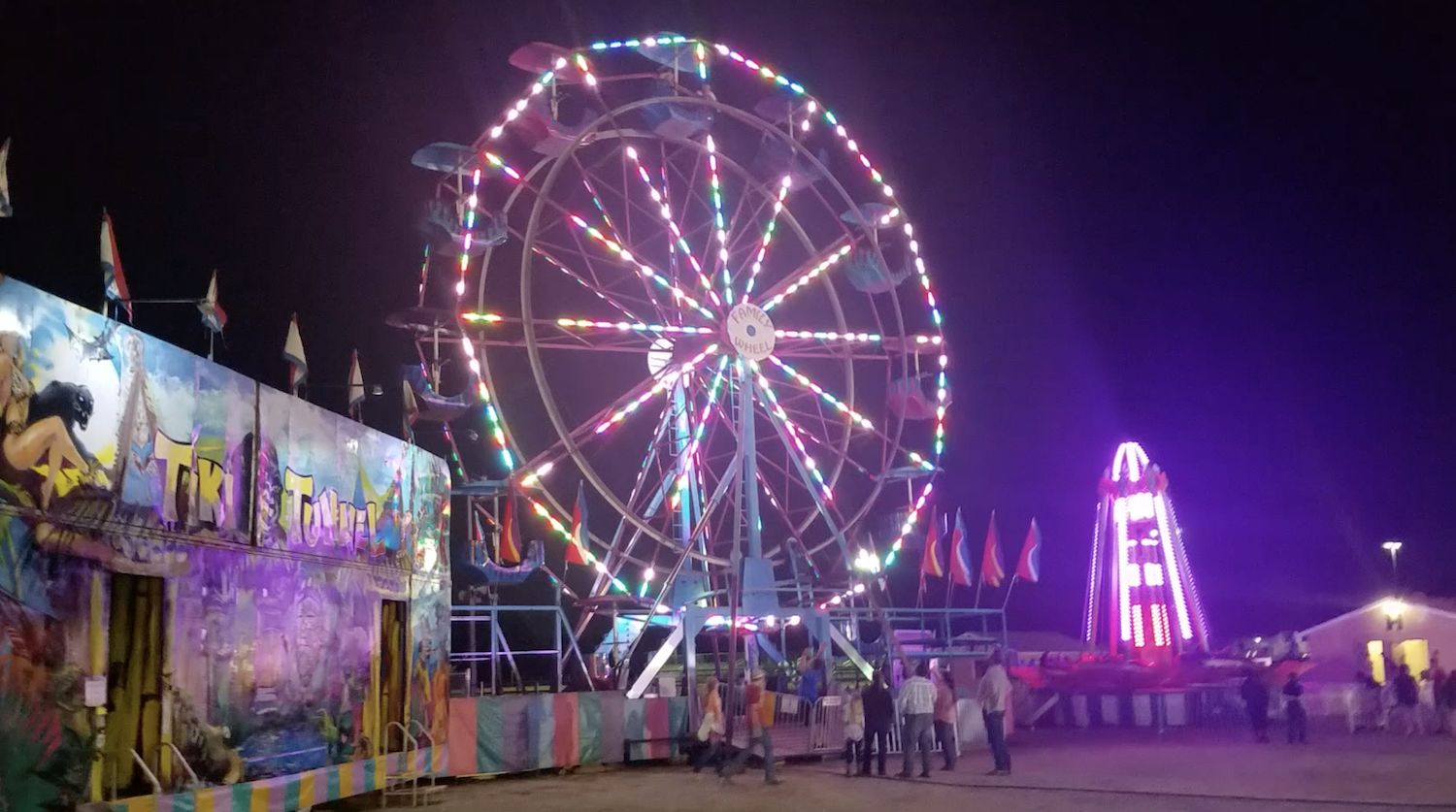 Ferris Wheel at Sumter County Fair
