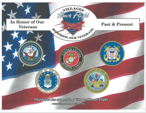 It’s not too late to buy Memorial Day sign in fundraiser to benefit Villages Honor Flight