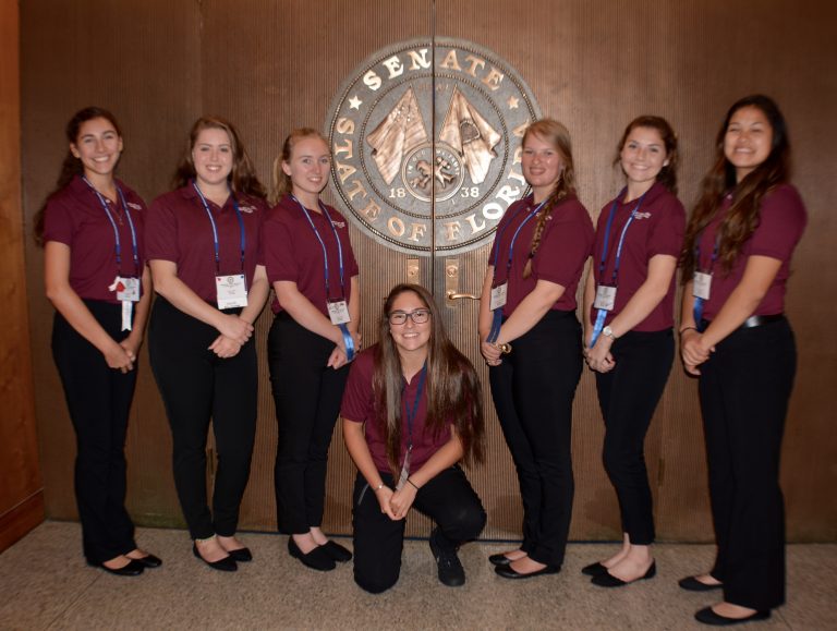 Villages High School students attend Girls State in Tallahassee