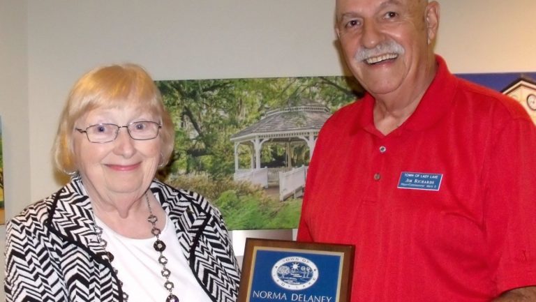 Lady Lake Historical Society Museum curator honored by commission for decade of service