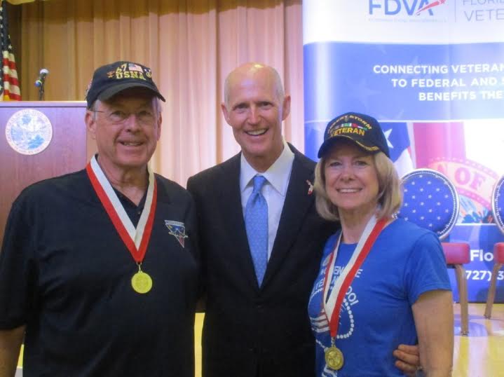 Gov. Rick Scott pays tribute to veterans