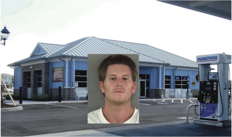Man arrested after found passed out in vehicle at service station in The Villages