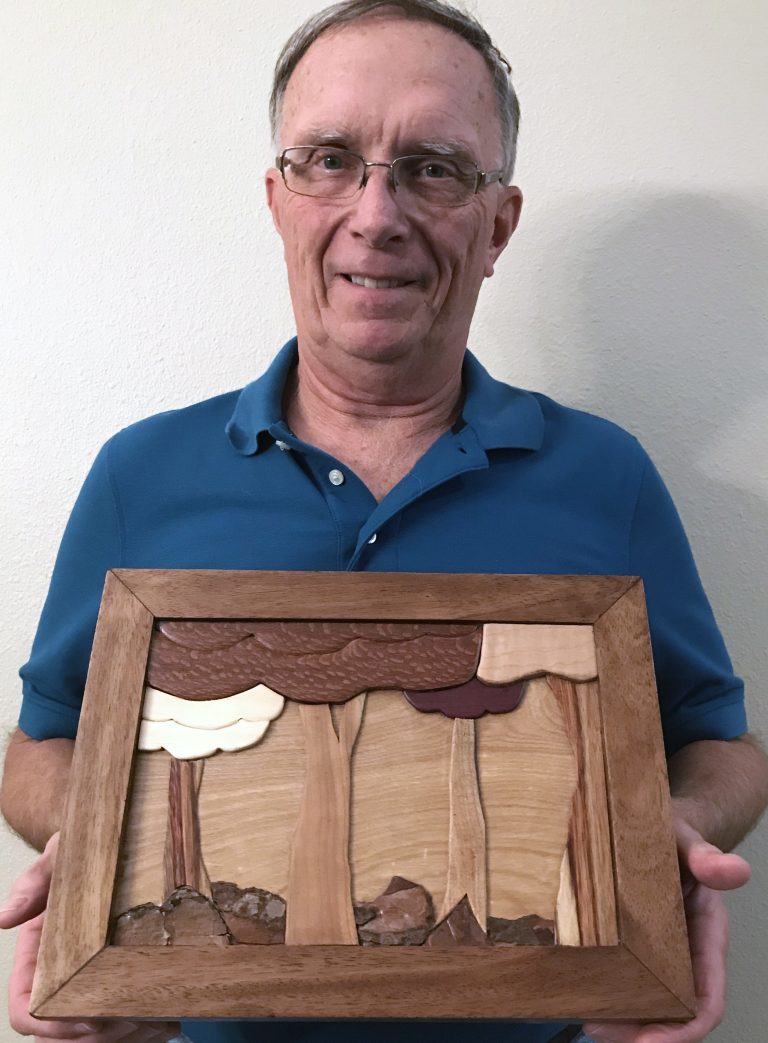 Village of Pine Ridge man’s wood working hobby began with lofty goal in early class