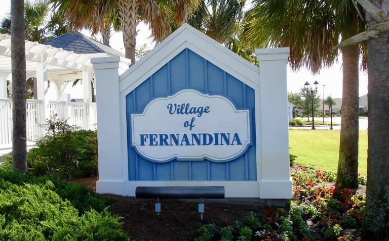 Village of Fernandina man arrested after crashing into light pole