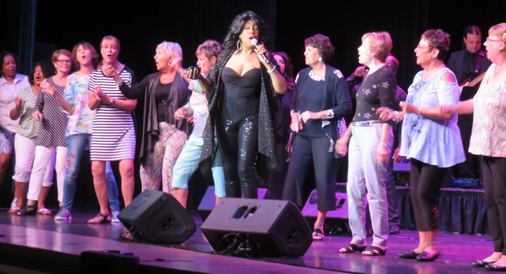 Mary Wilson brought Supreme feeling to stage in 2018 in The Villages