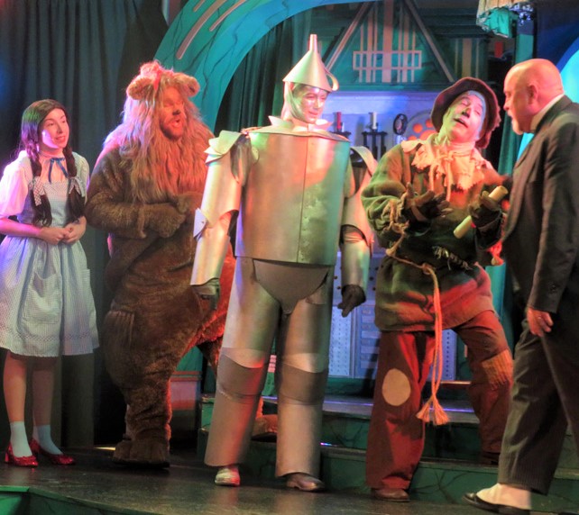 Villagers enjoy special journey down yellow brick road aboard ‘The Wizard of Oz’ train