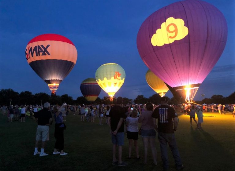 Hot air balloons preparing to descend on The Villages during upcoming 3-day festival