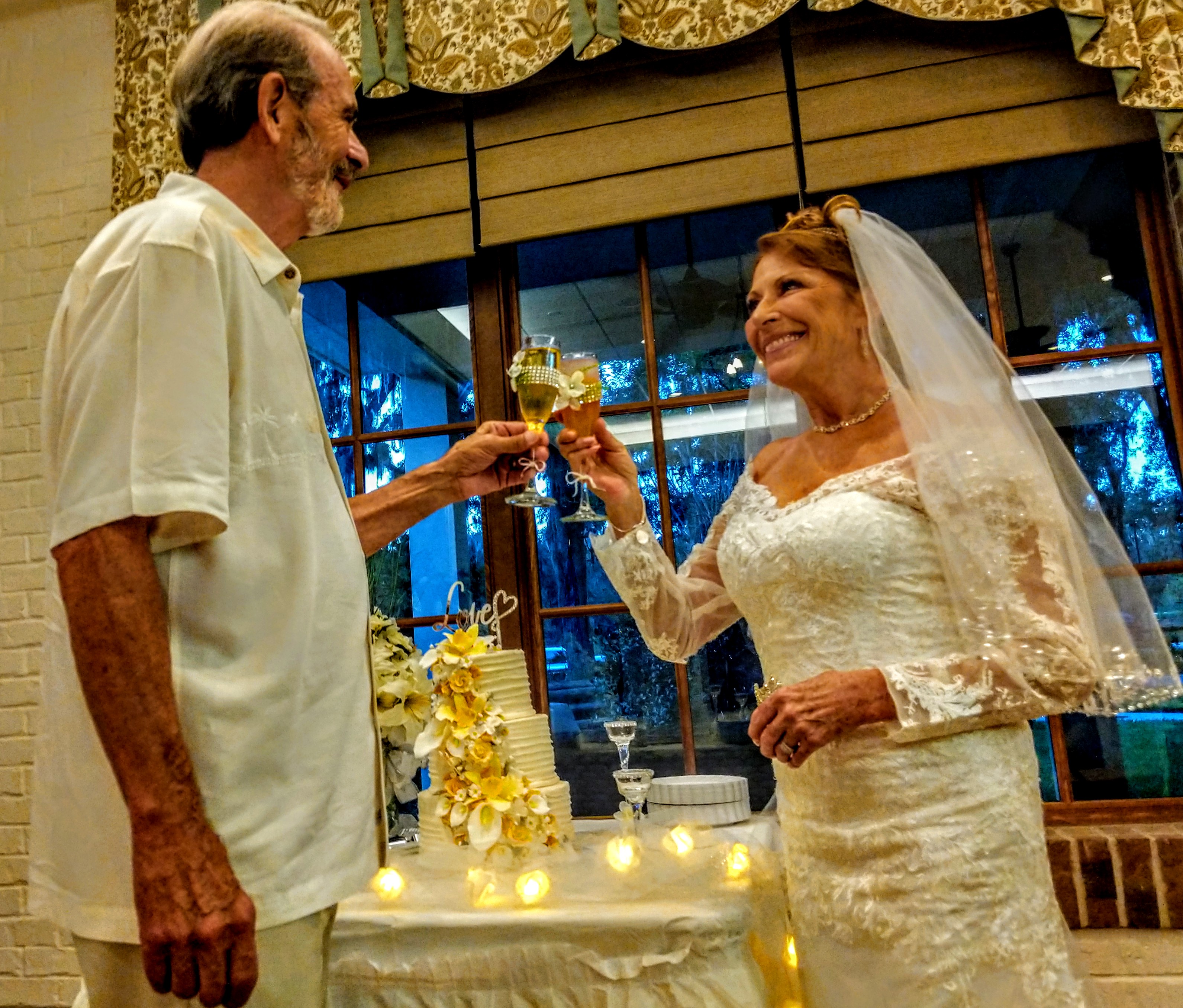Tim and Bonnie Taber tie the knot at Fenney Recreation Center