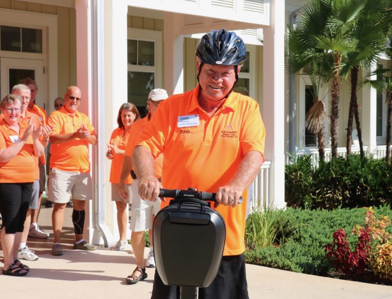 Villager awarded Bronze Star in Vietnam given Segway to aid with mobility