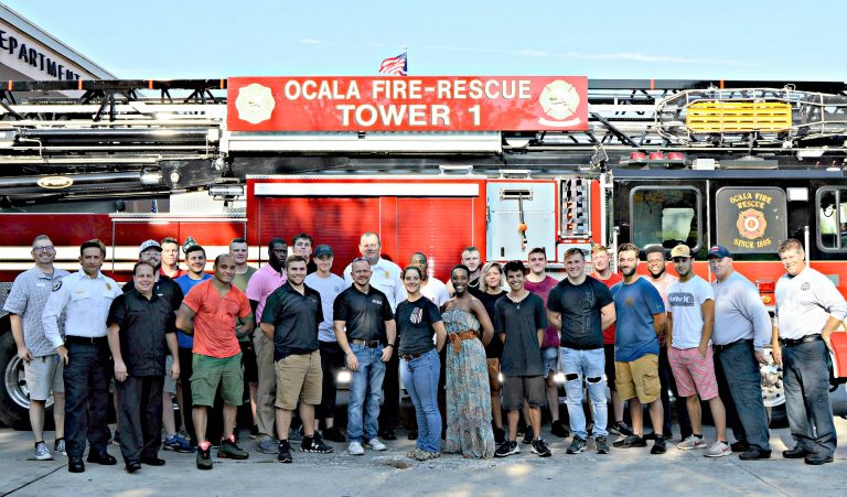 Ocala Fire Rescue’s mentorship program turns out first 8 graduates