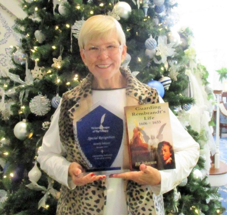Author battling Alzheimer’s receives special honor from Writer’s League colleagues