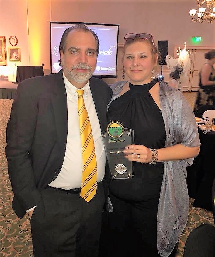 Fruitland Park mayor’s wife earns high honor from Sumter Chamber