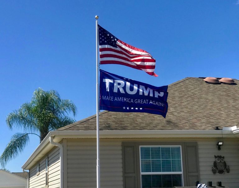 A problem with Trump flags in The Villages