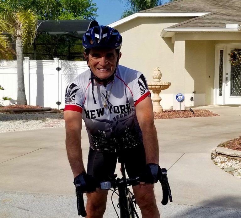 Villager exceeds bicycling mileage goal as he pedals toward 100,000-mile mark