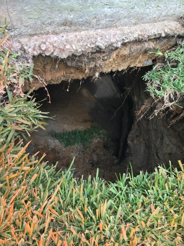 Villagers forced to evacuate home after discovery of sinkhole