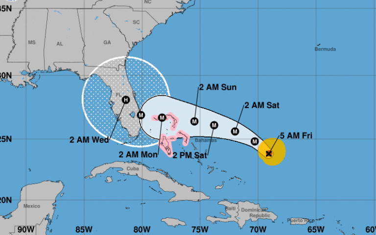 Governor expands state of emergency as Dorian predicted to become Category 4 hurricane
