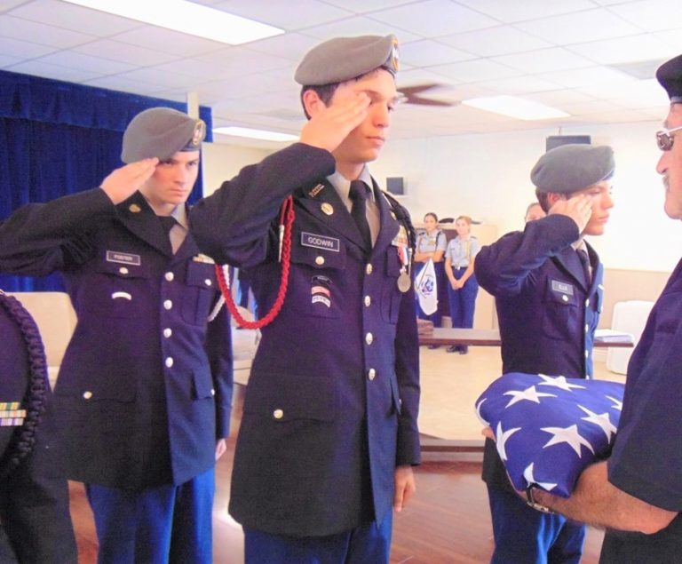 Area residents invited to attend flag retirement ceremonies featuring military cadets