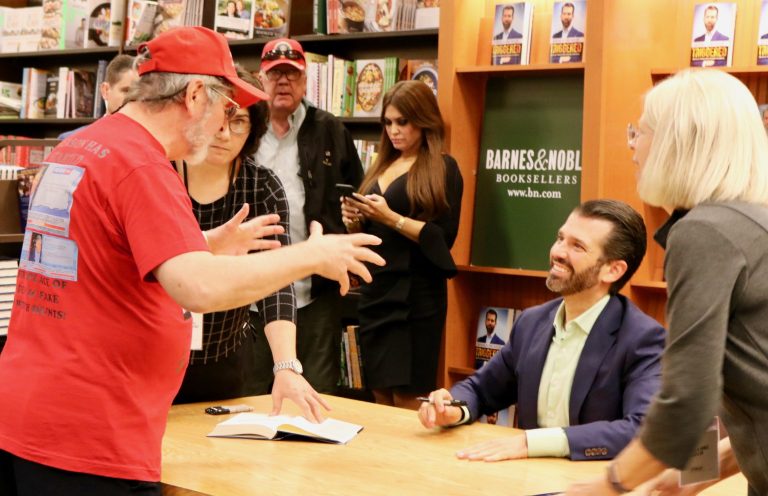 Trump Jr. gets hero’s welcome at book-signing event in The Villages