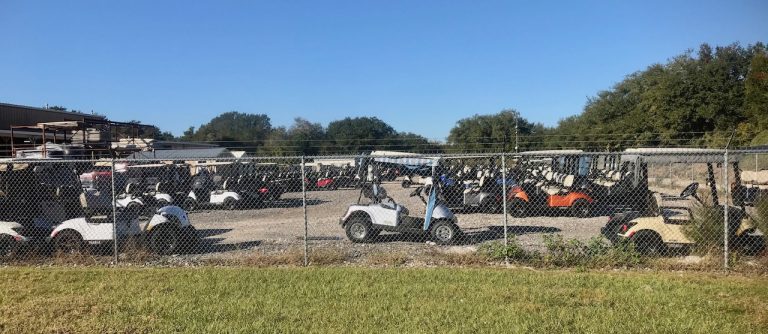 Yamaha golf cart snatched from Villages Golf Cars facility
