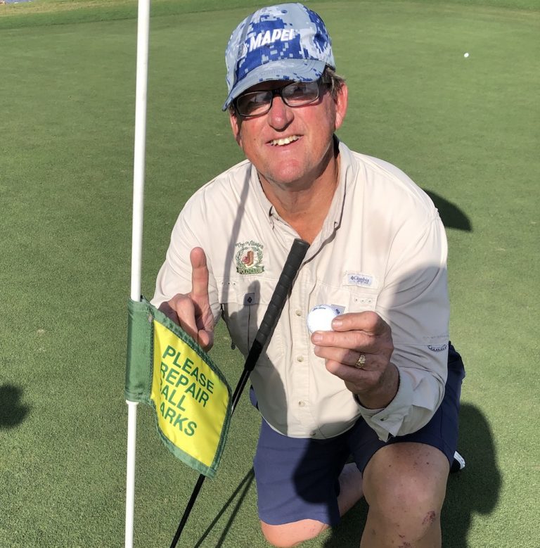 Villager gets hole-in-one at Lowlands course at Fenney