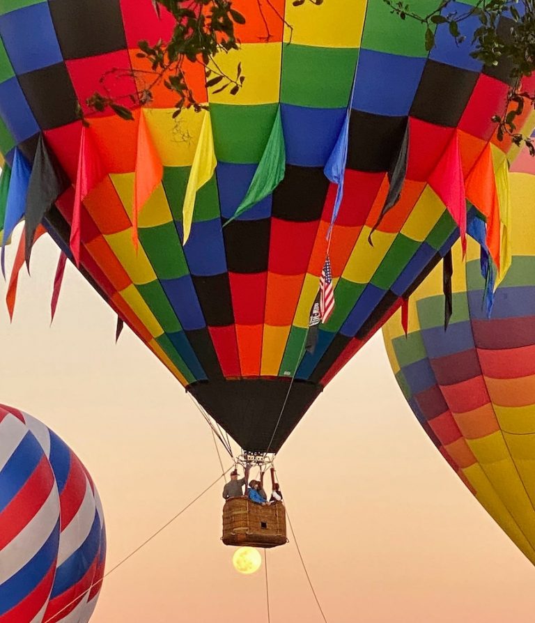 Stunning Shot of The Villages Balloon Festival 2020