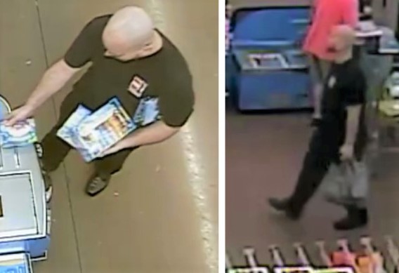Sumter detectives seek bandit who ripped off DVDs and candy from Villages Wal-Mart