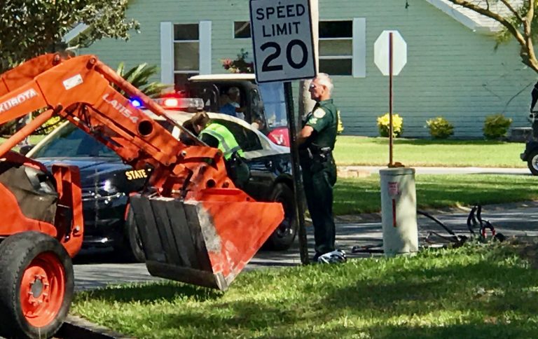 Villager on bicycle dies as result of crashing into tractor on Morse Boulevard