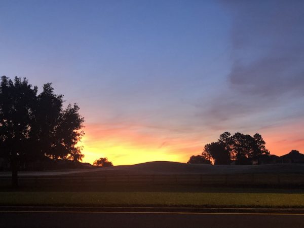 Gorgeous Sunrise Over Mallory Hill Championship Golf Course Villages 