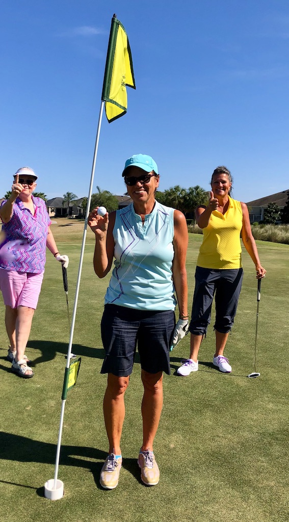 Antrim Dells woman gets hole-in-one while golfing with friends