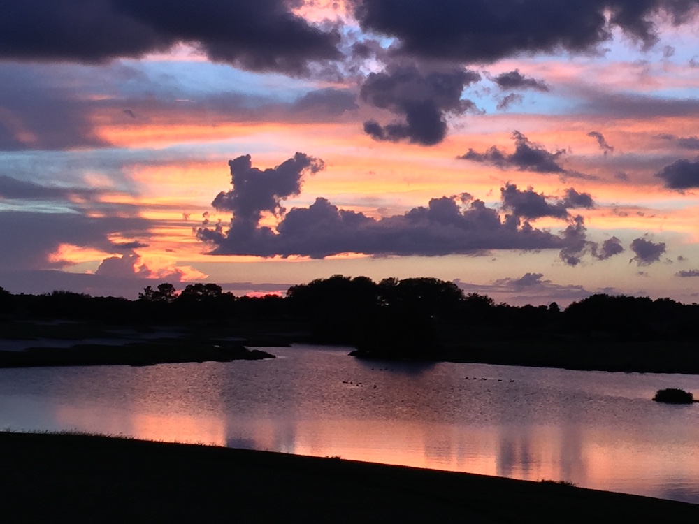 Beautiful Sunset At Torri Pines Golf Course