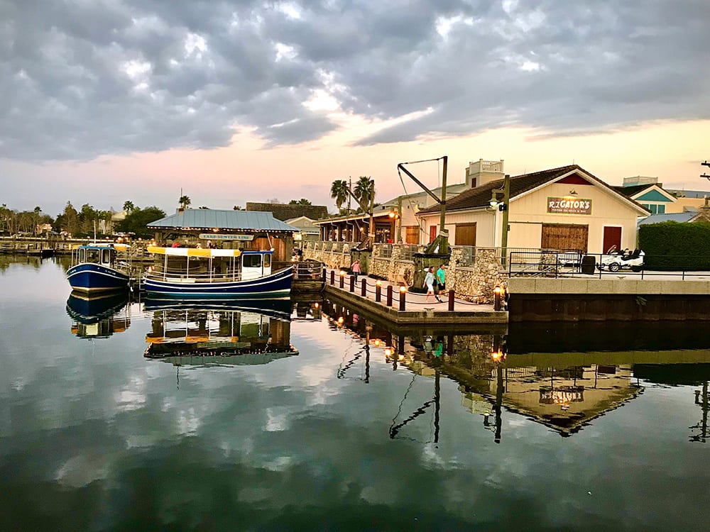 Cloudy Day At Lake Sumter Landing