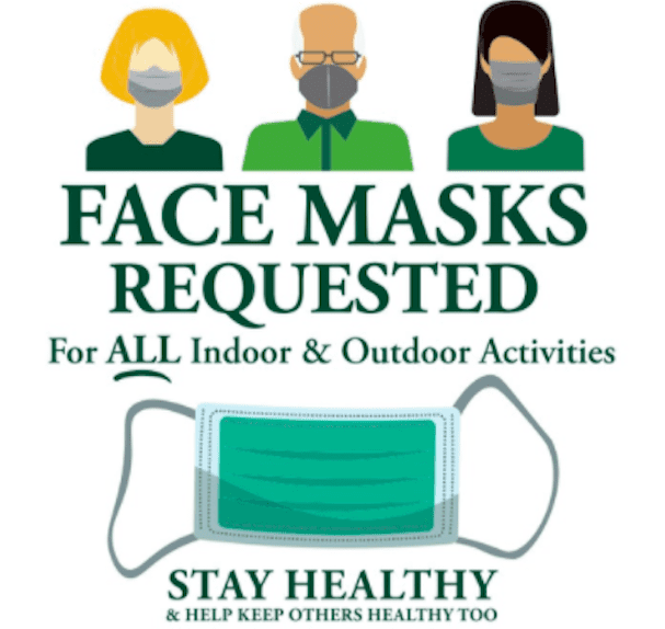 Face masks in recreation centers in The Villages