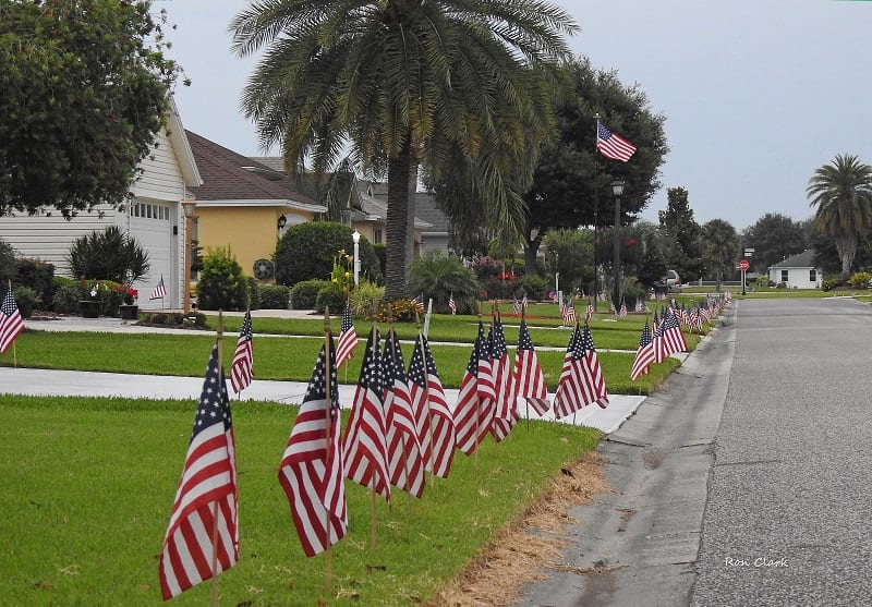 Morven Parkway In The Village of Belvedere On Memorial Day