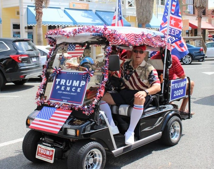Villagers For Trump will hold golf cart rally to honor veterans