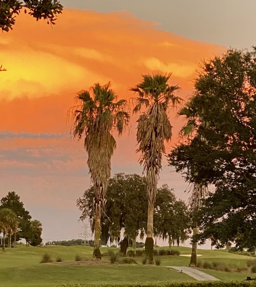 Late Afternoon Sunset At Havana Country Club