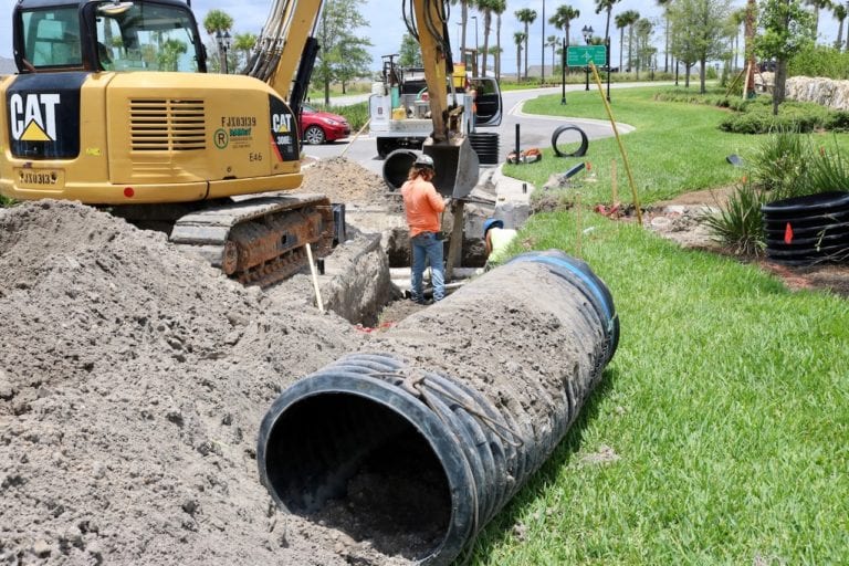 Crews working to repair stormwater piping in Village of Fenney