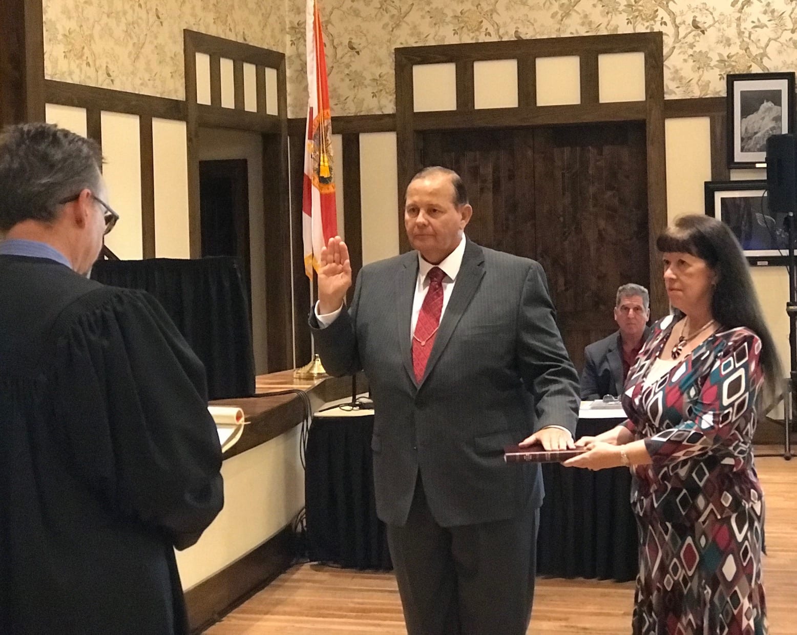 Villagers take oath as new era begins in Sumter County government photo