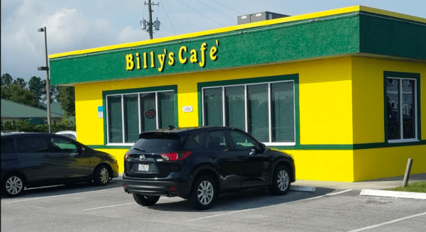 Injured driver taken to hospital after causing crash while leaving Billy’s Cafe